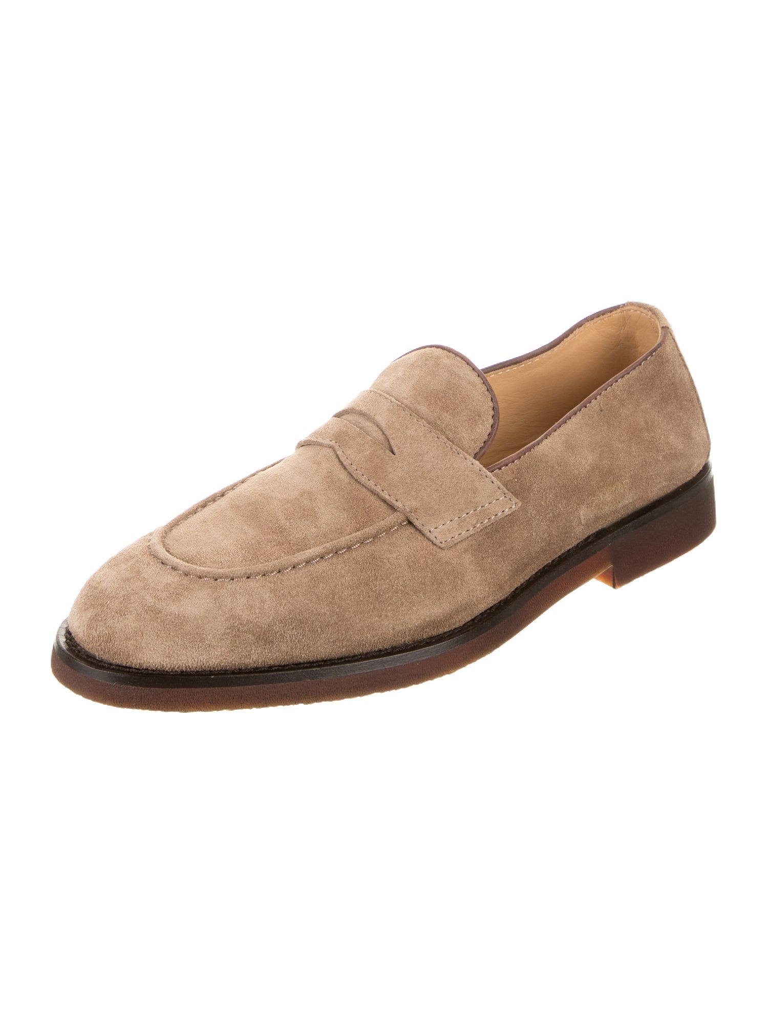 Brunello Cucinelli Suede Loafers