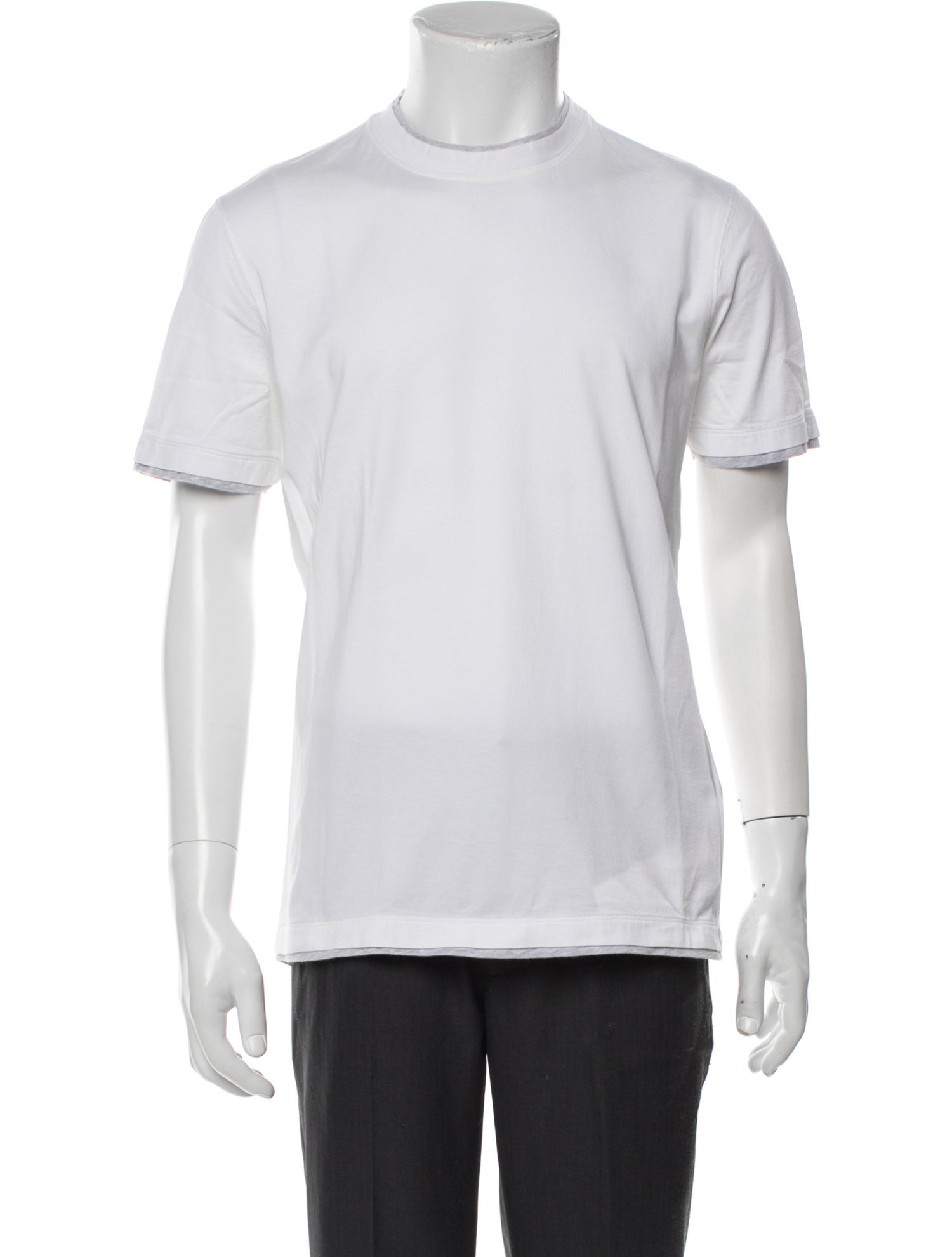 Brunello Cucinelli Crew Neck Short Sleeve T-Shirt