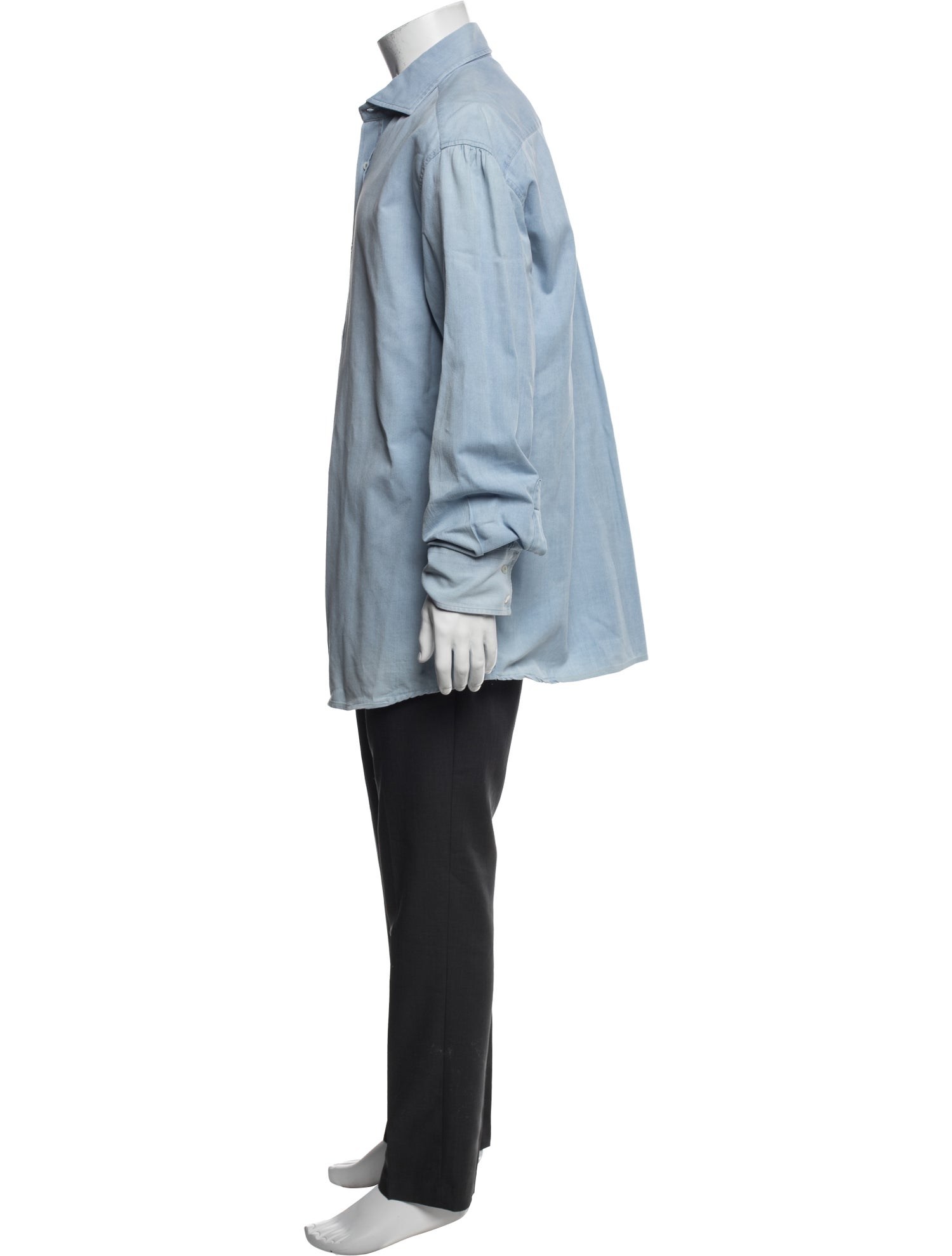 Brunello Cucinelli Long Sleeve Denim Shirt