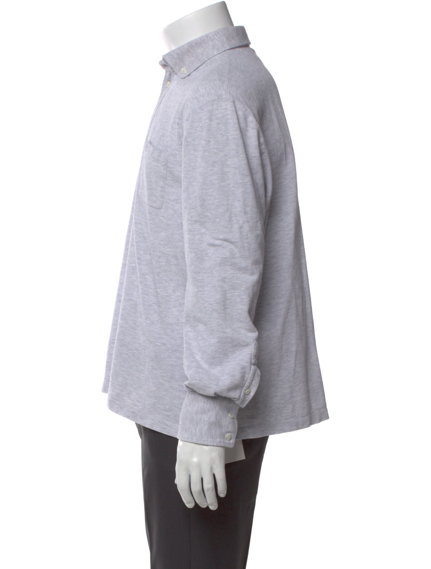 Brunello Cucinelli Collar Long Sleeve Polo Shirt