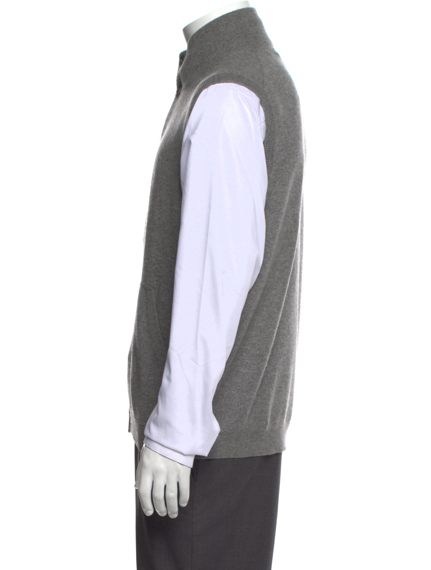Brunello Cucinelli Cashmere Turtleneck Sweater Vest
