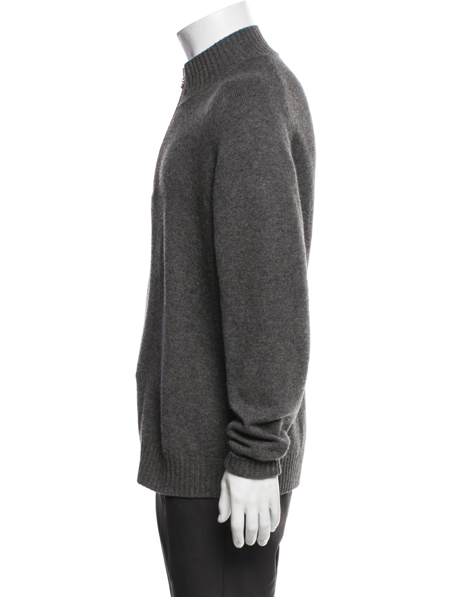 Brunello Cucinelli Cashmere Mock Neck Polo Sweater