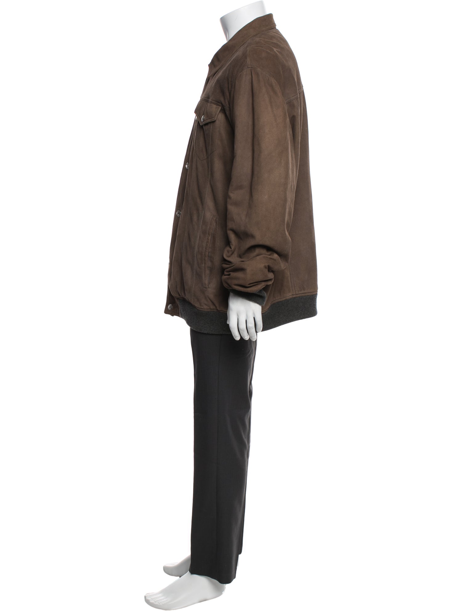 Brunello Cucinelli Leather Parka