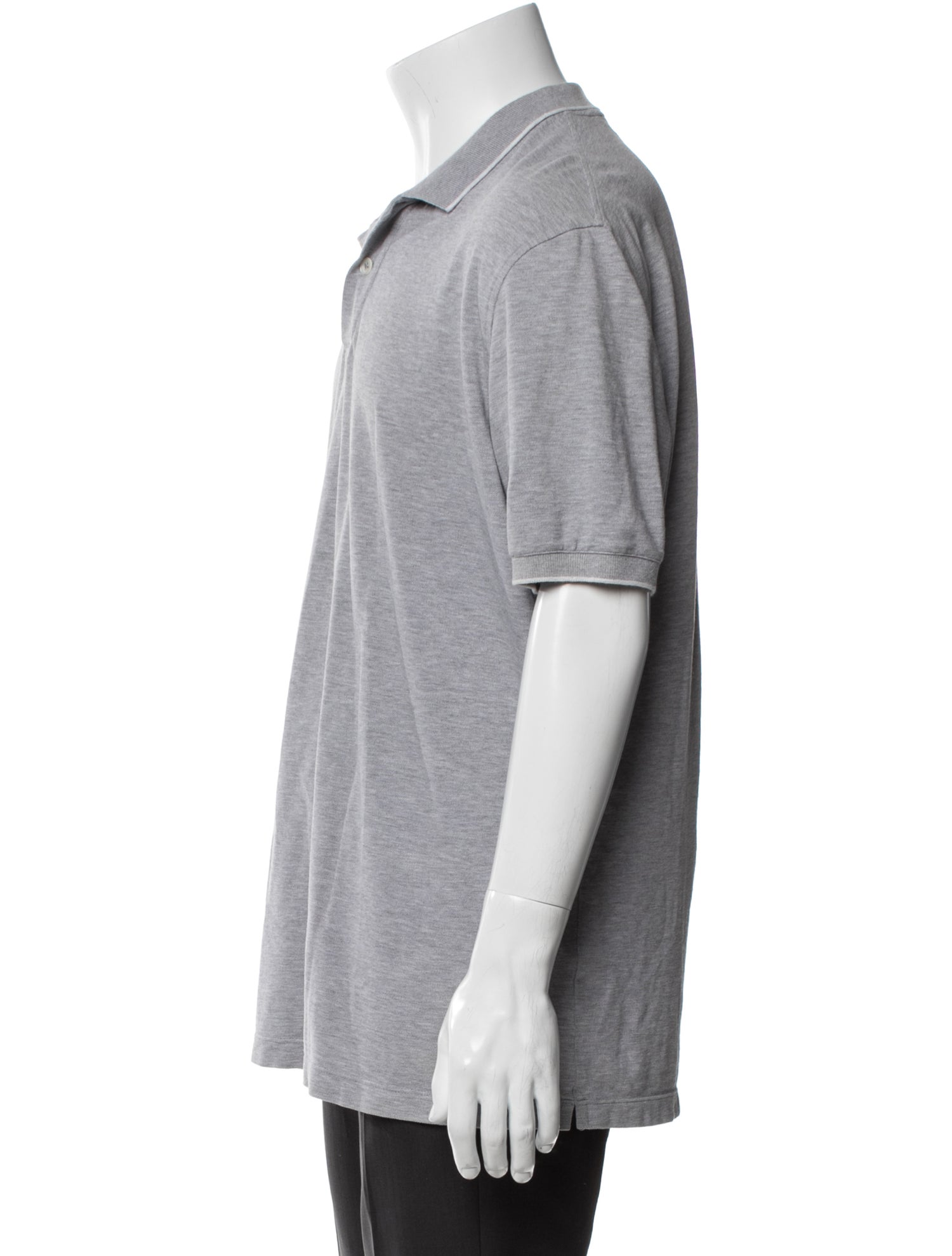Brunello Cucinelli V-Neck Short Sleeve Polo Shirt