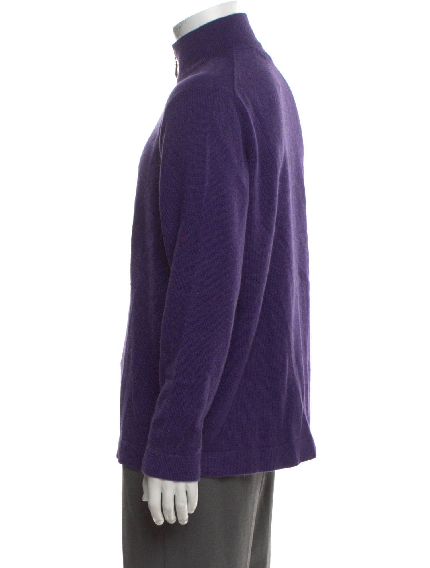 Brunello Cucinelli Cashmere Turtleneck Polo Sweater
