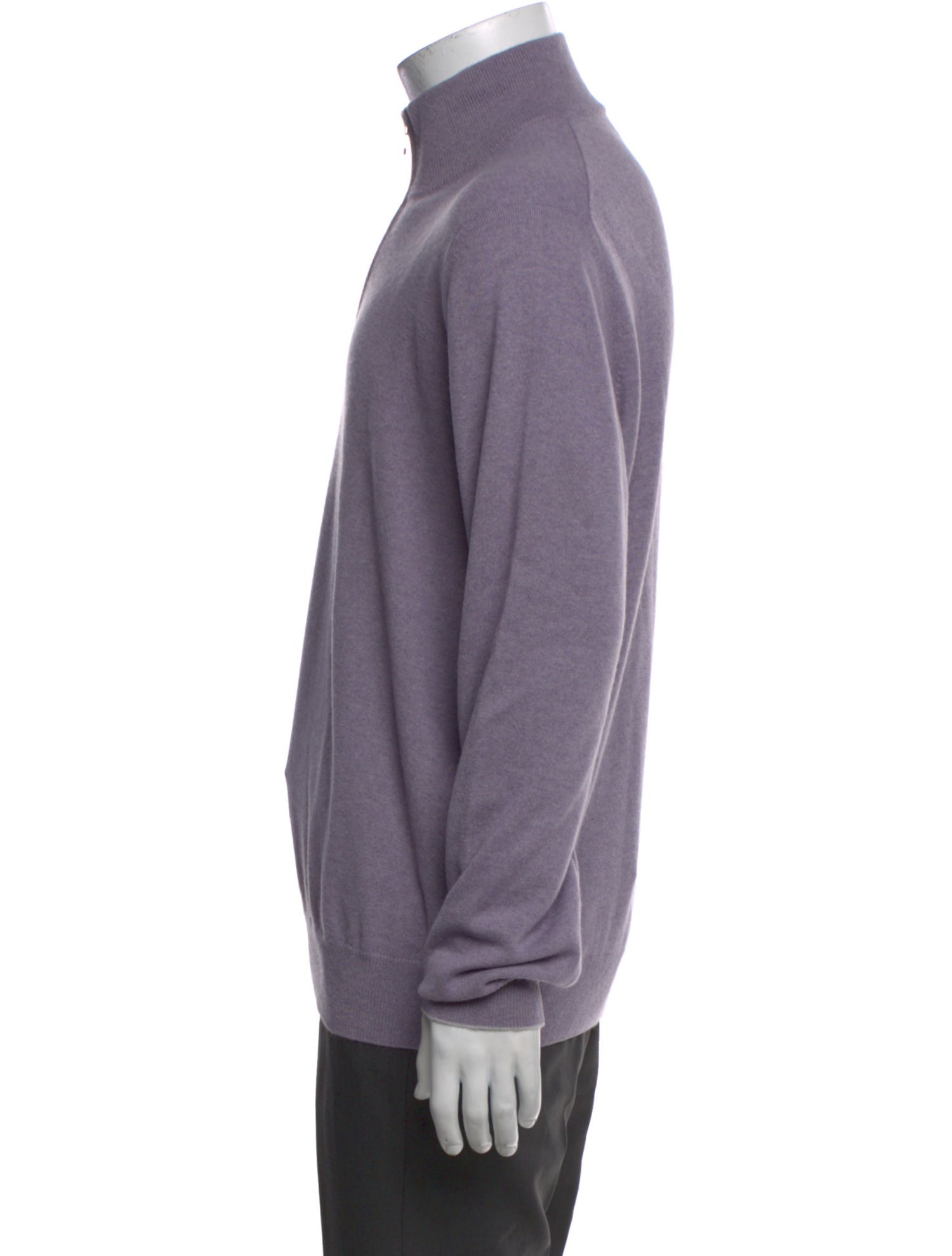 Brunello Cucinelli Cashmere Turtleneck Polo Sweater