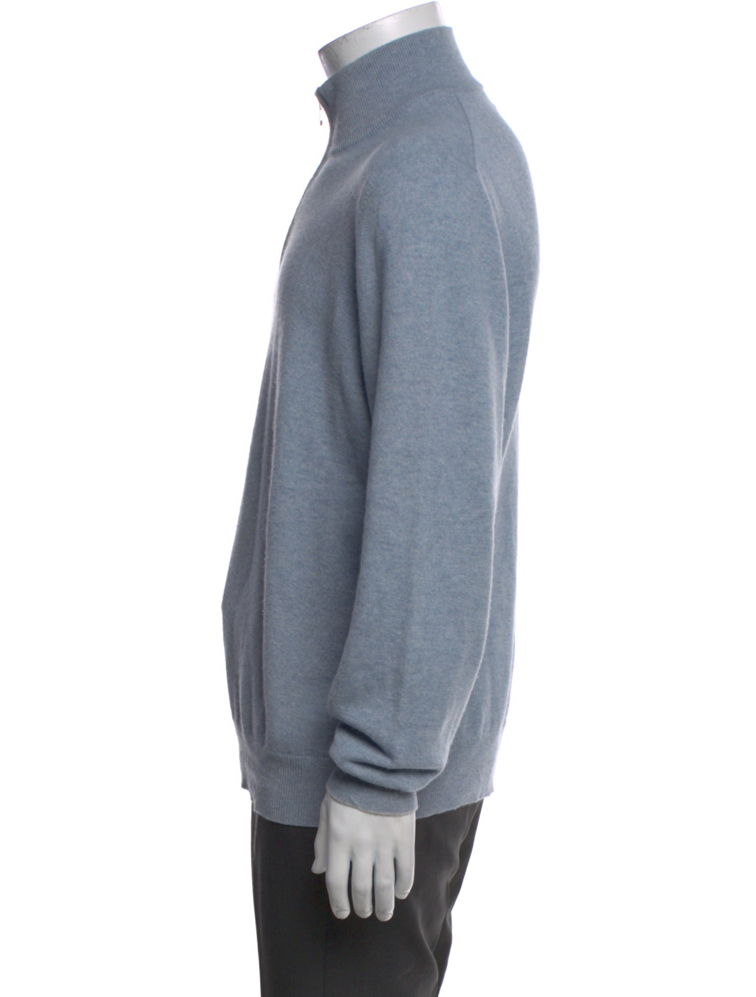 Brunello Cucinelli Cashmere Turtleneck Polo Sweater