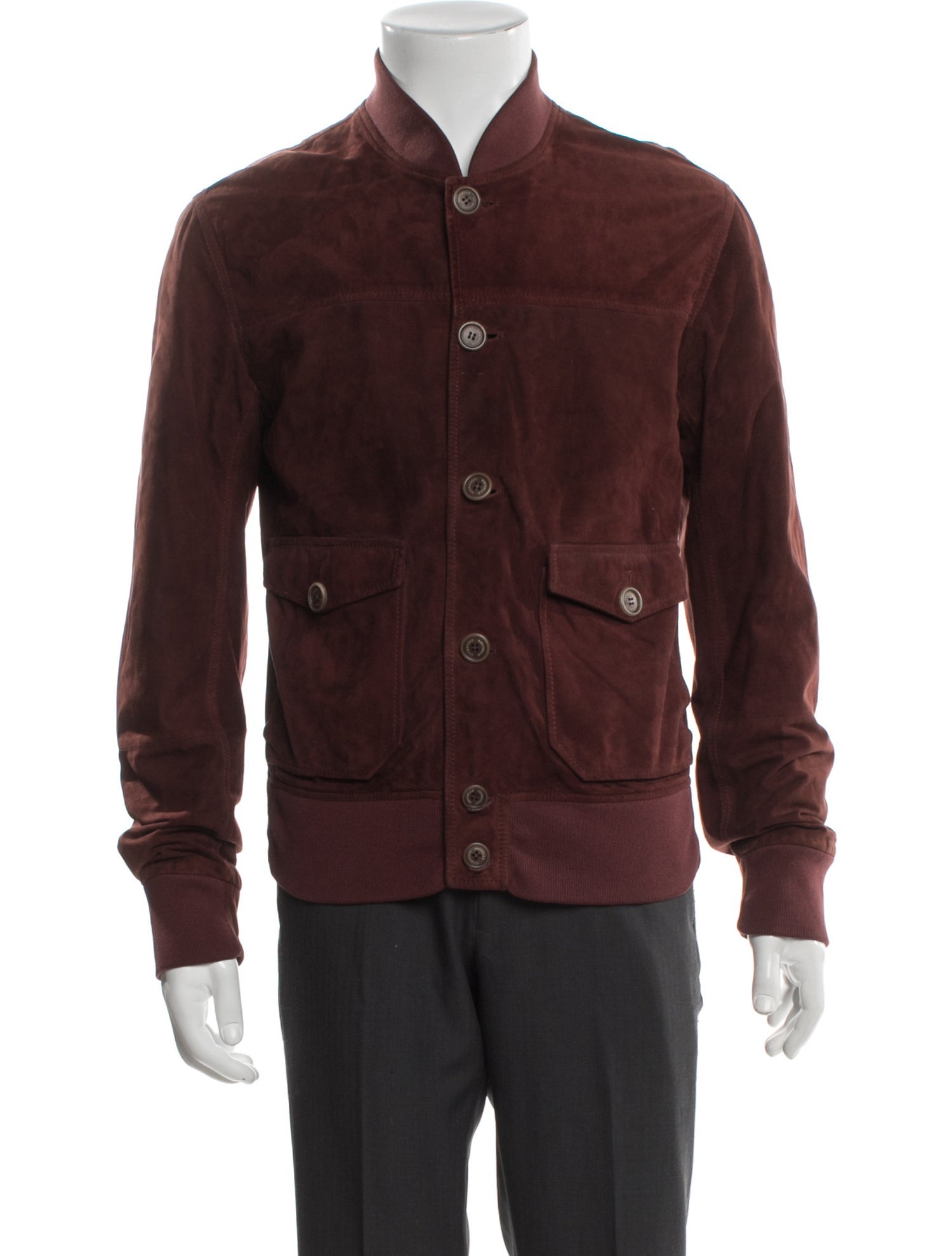 Brunello Cucinelli Leather Utility Jacket