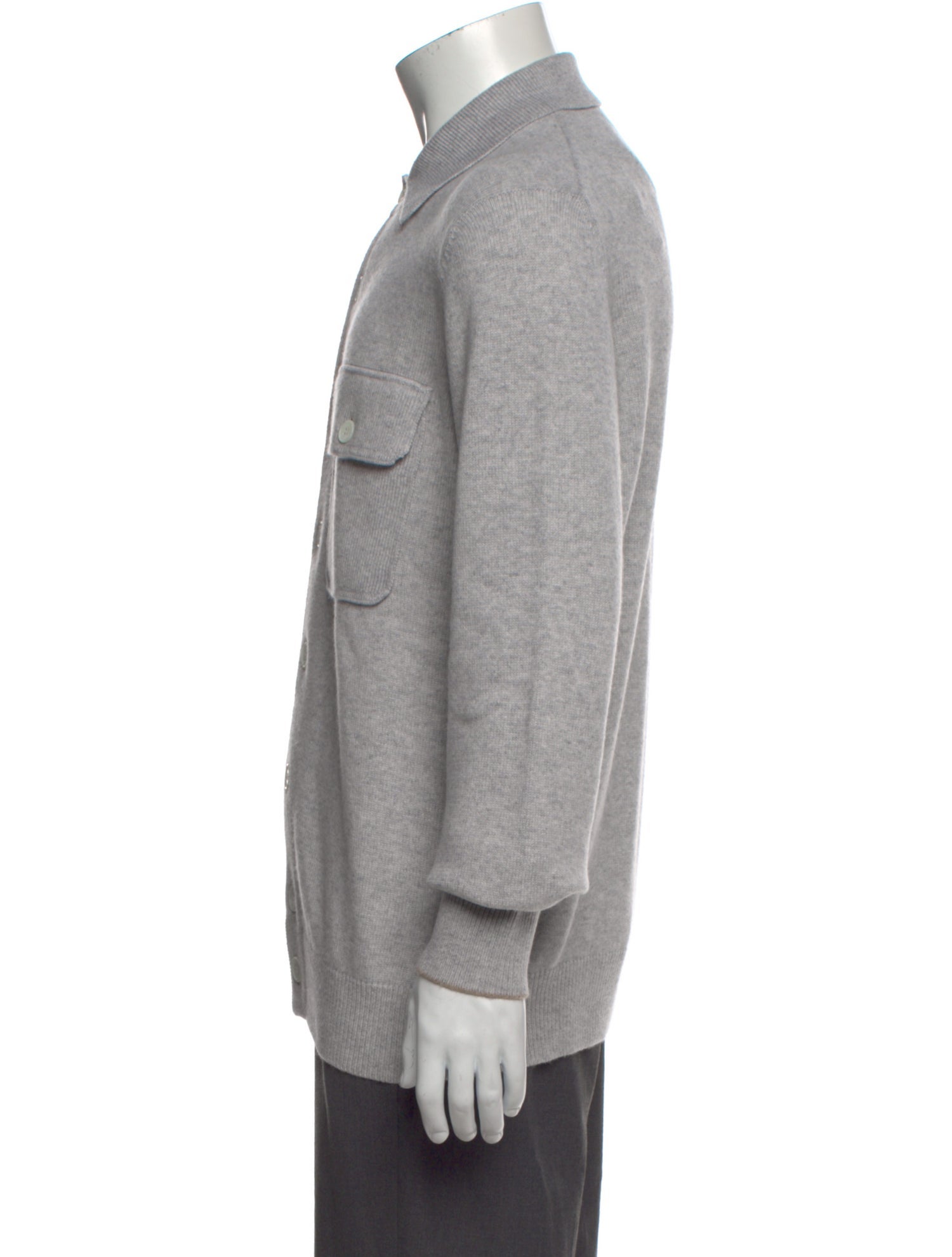 Brunello Cucinelli Cashmere Collar Cardigan