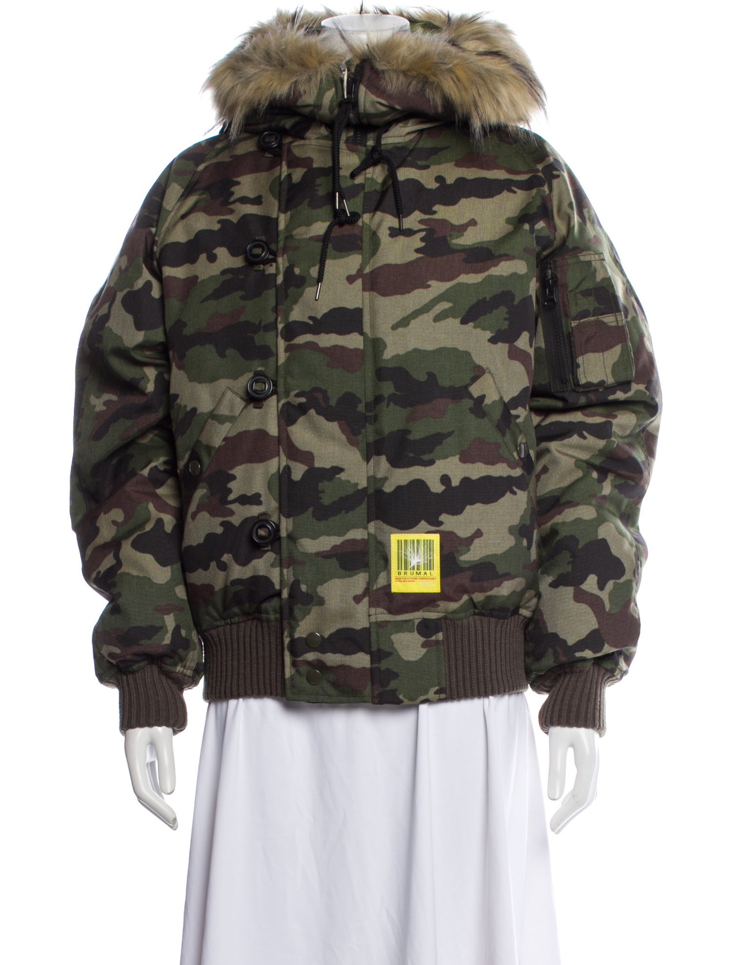 Brumal Printed Down Jacket w/ Tags