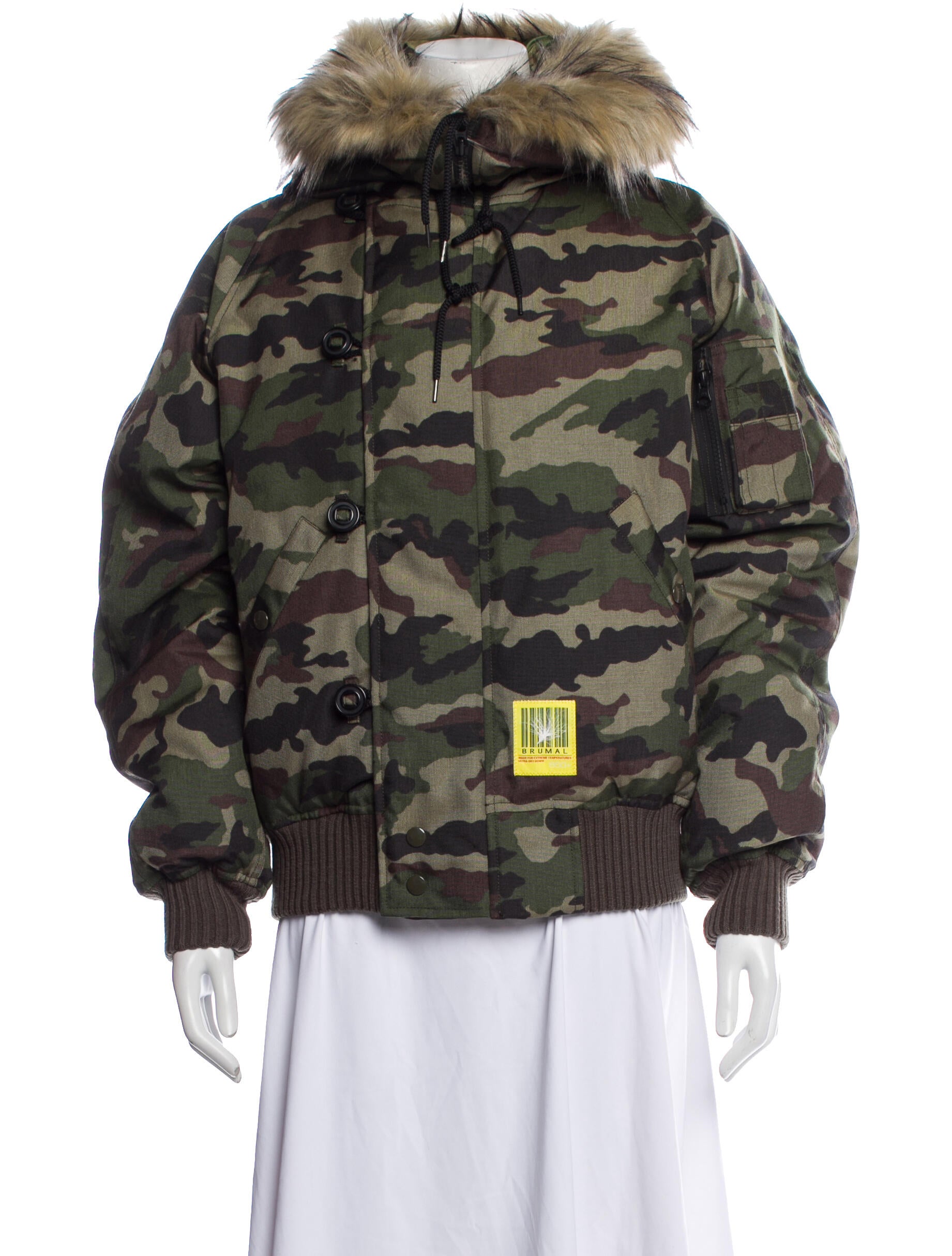 Brumal Printed Down Jacket w/ Tags