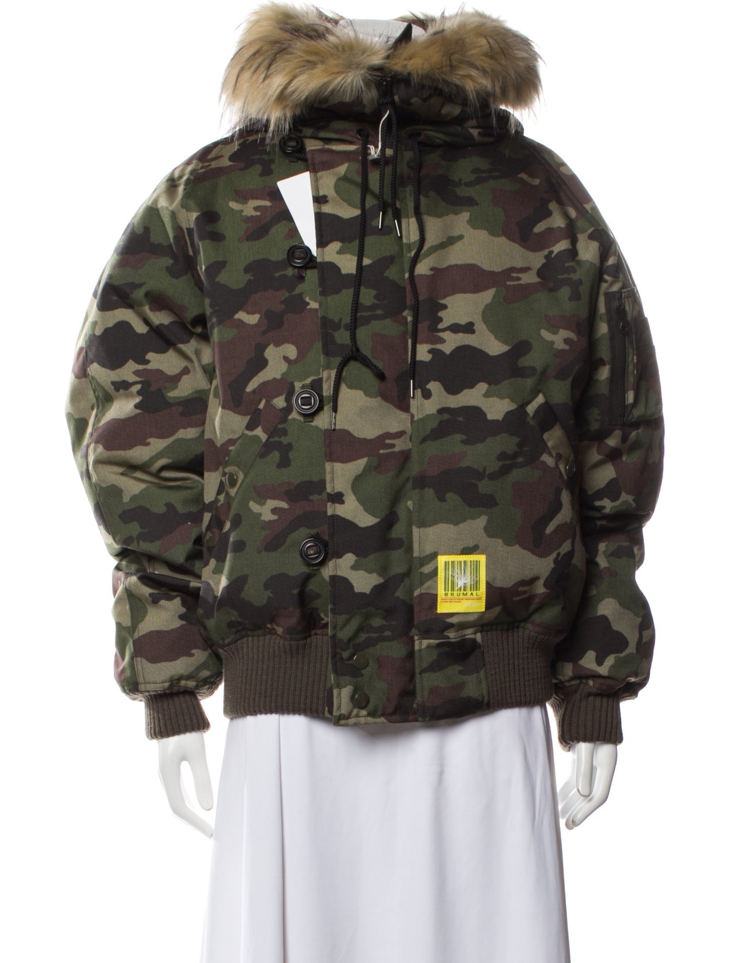 Brumal Printed Down Jacket w/ Tags