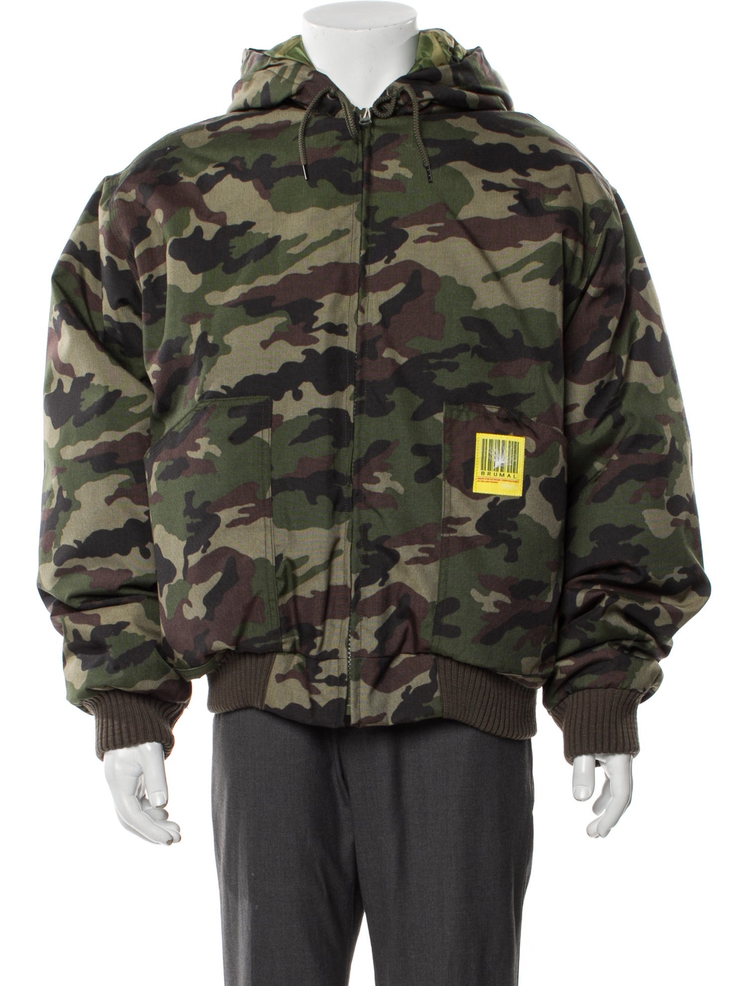 Brumal Printed Utility Jacket w/ Tags