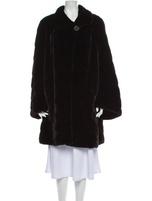 Bisang Couture Fur Coat Brown