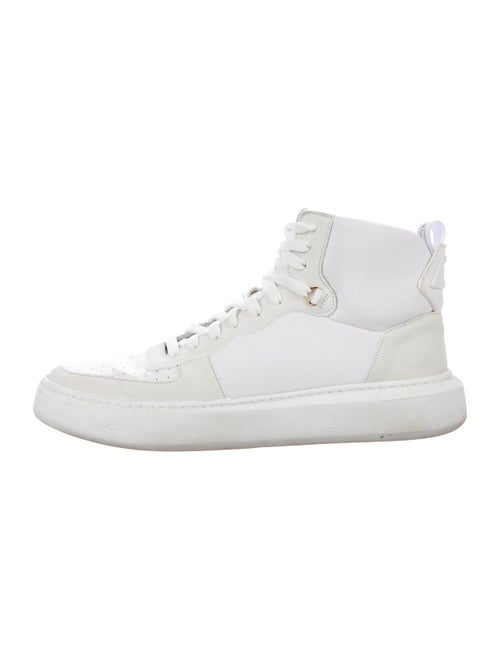 Buscemi Leather High-Top Sneakers
