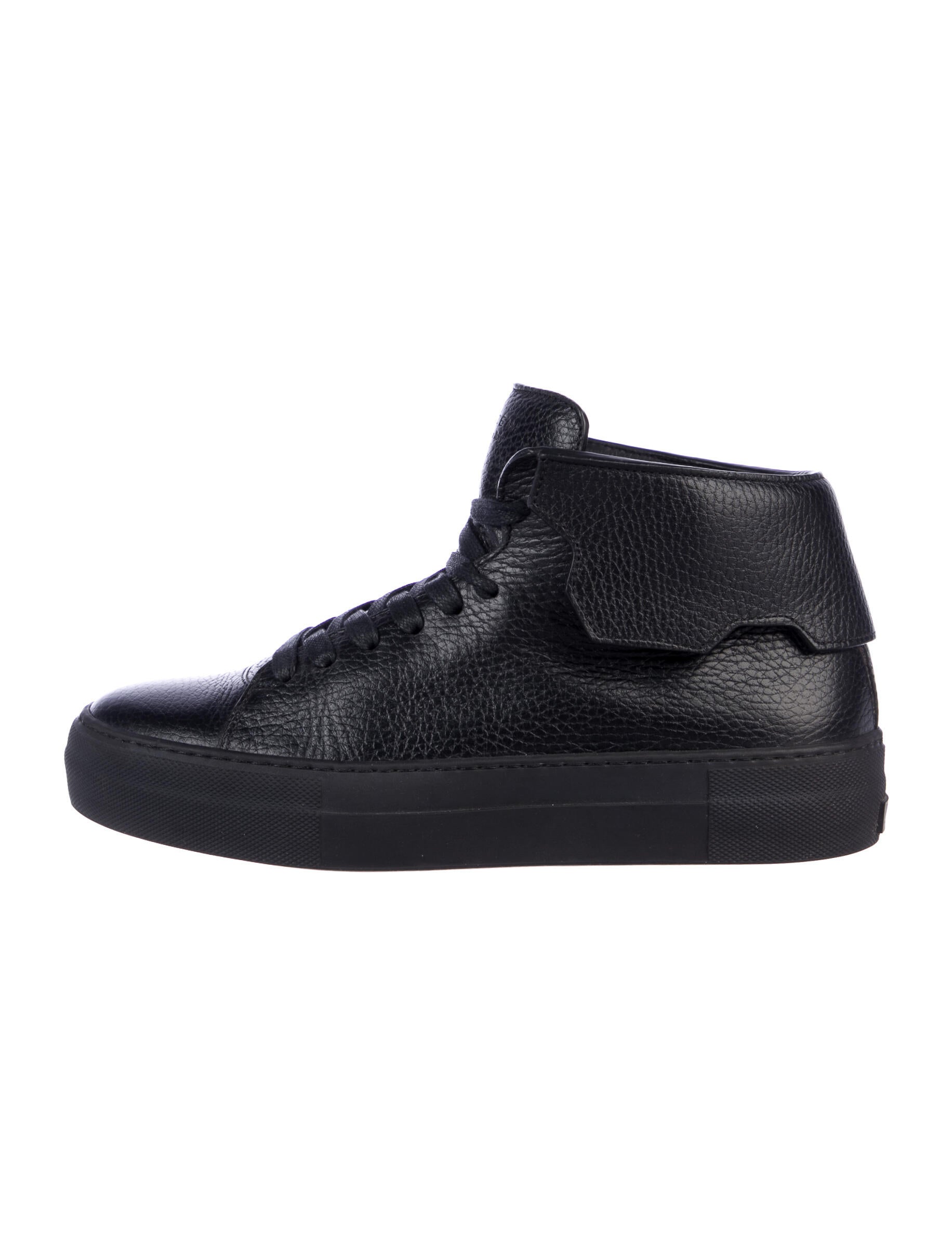 Buscemi Leather Sneakers Black Sneakers, Shoes