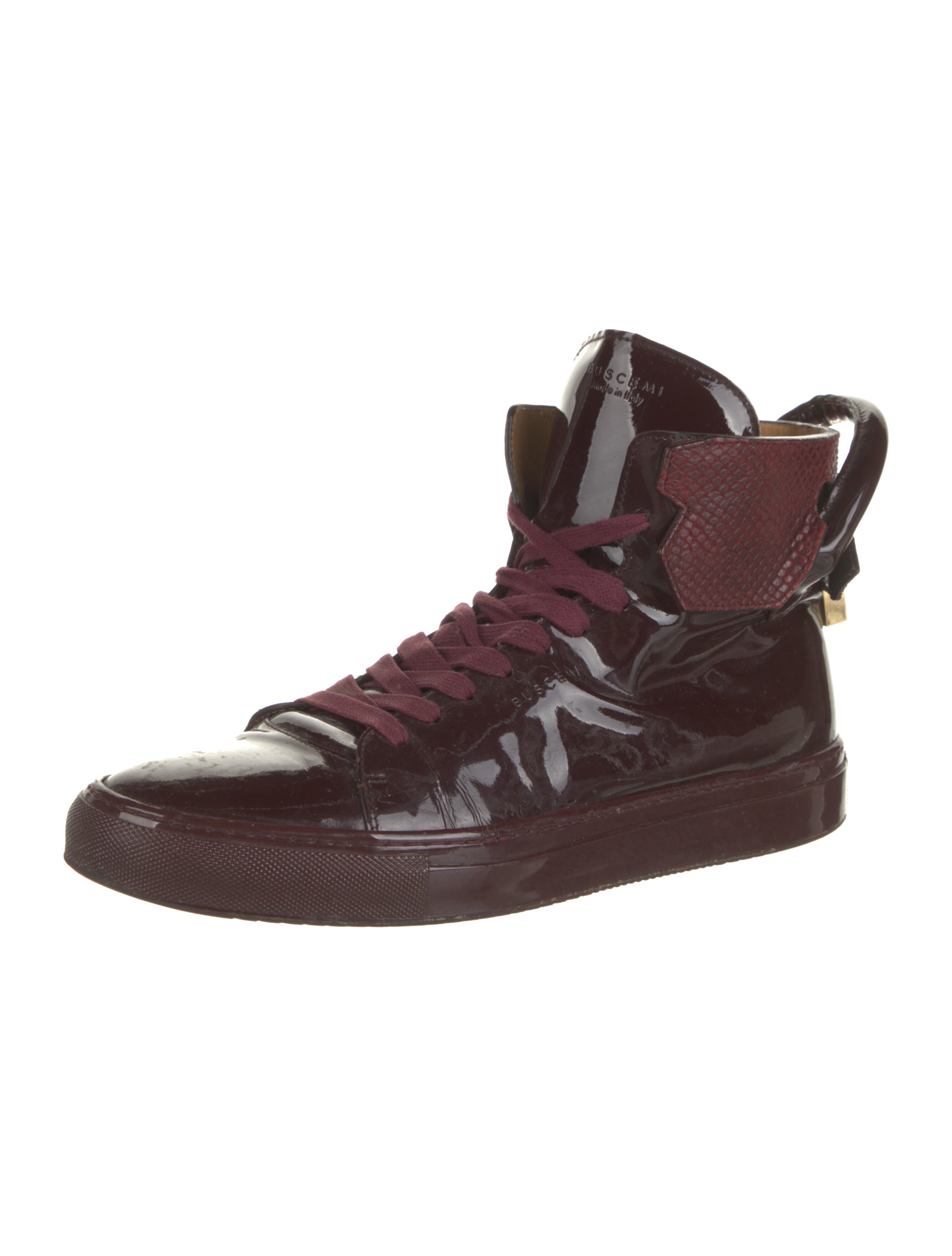 buscemi patent leather