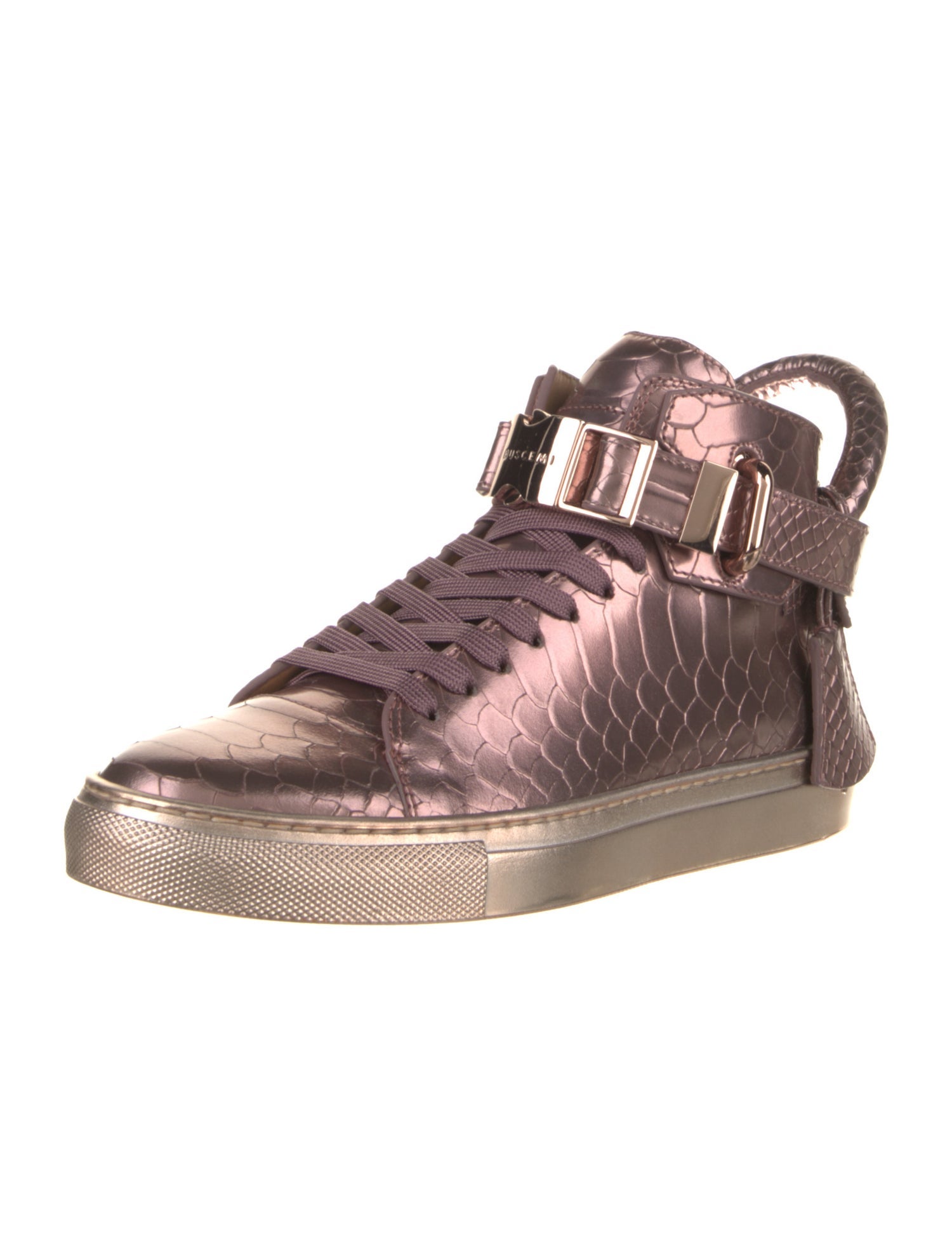 Buscemi Leather Printed Sneakers