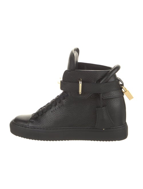 Buscemi Leather Wedge Sneakers