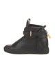 Buscemi Leather Wedge Sneakers