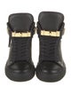 Buscemi Leather Wedge Sneakers