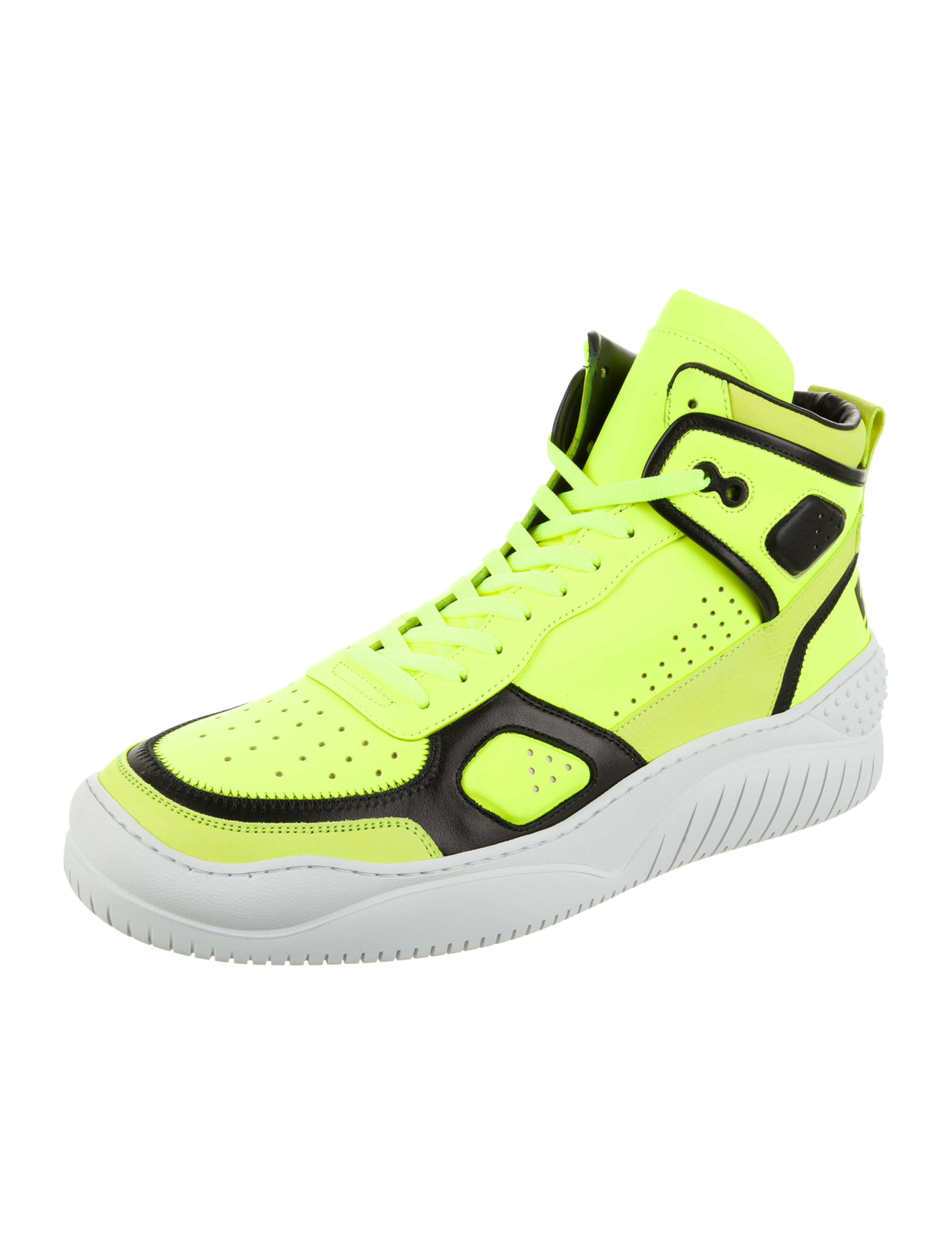 Buscemi Leather Printed Sneakers