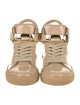 Buscemi Patent Leather Wedge Sneakers