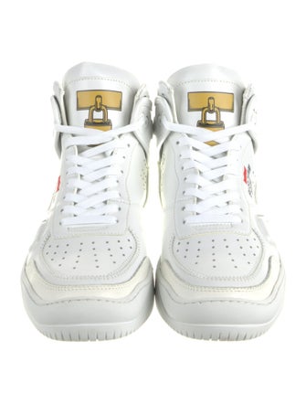 Buscemi Leather Printed Sneakers