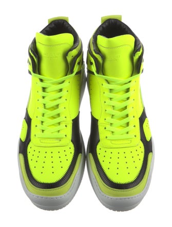 Buscemi Leather Printed Sneakers