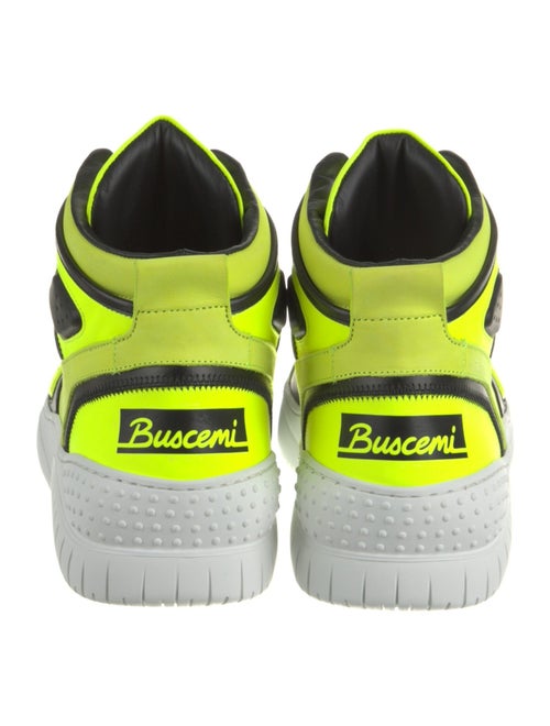 Buscemi Leather Printed Sneakers