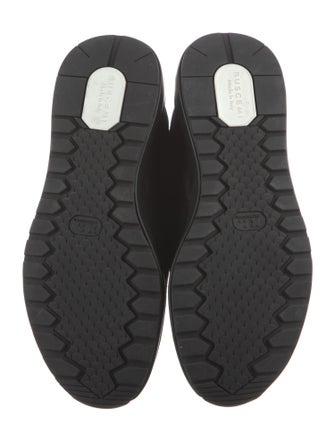 Buscemi Suede Faux Fur Trim Boots