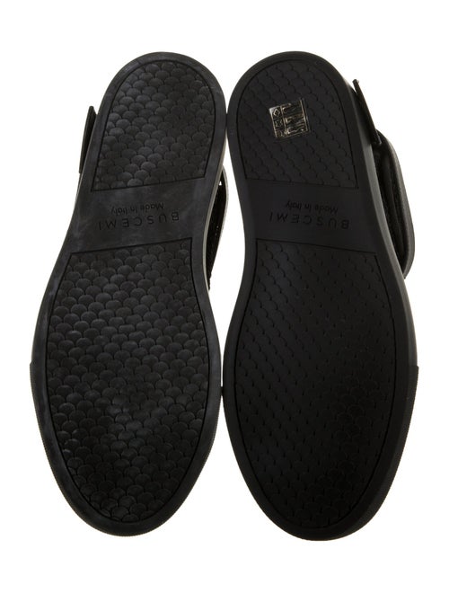 Buscemi Sequins Leather Trim Embellishment Sneakers