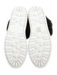 Buscemi Leather Faux Fur Trim Sneakers