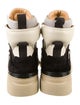 Buscemi Suede Colorblock Pattern Hiking Boots