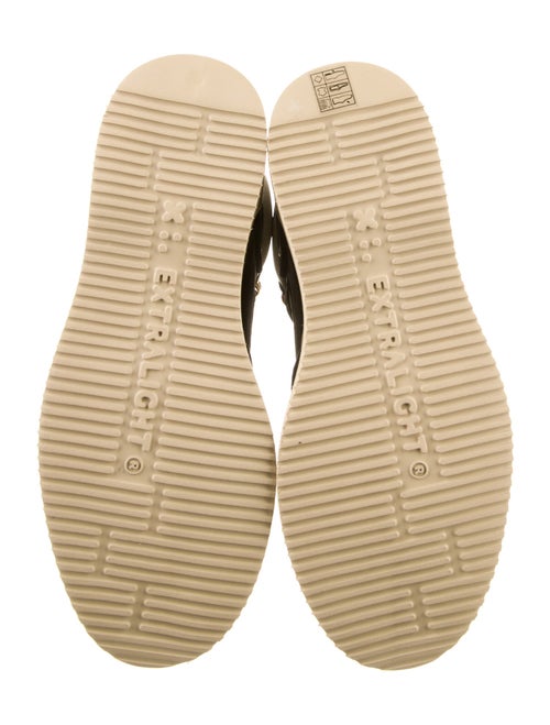 Buscemi Suede Colorblock Pattern Hiking Boots