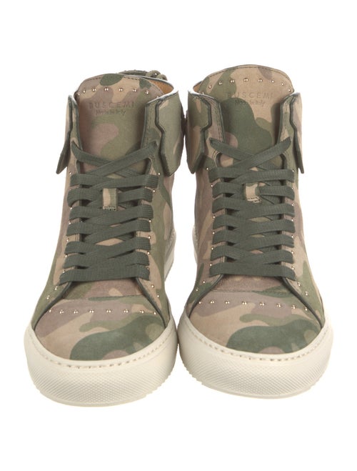 Buscemi Suede Printed Sneakers