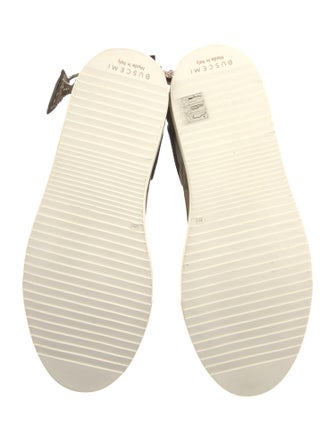 Buscemi Suede Printed Sneakers
