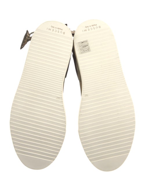 Buscemi Suede Printed Sneakers