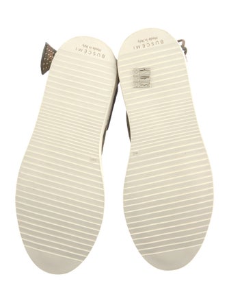 Buscemi Suede Camouflage Print Sneakers