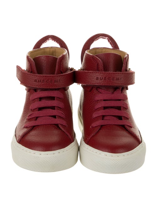 Buscemi Buscemi Boys Leather High Top Shoes
