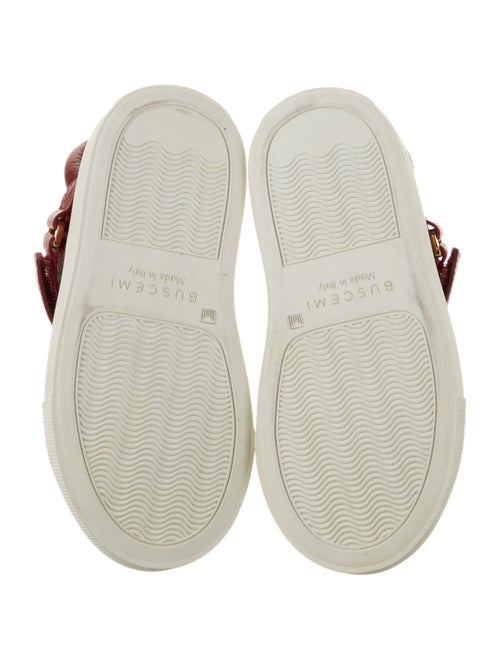 Buscemi Buscemi Boys Leather High Top Shoes