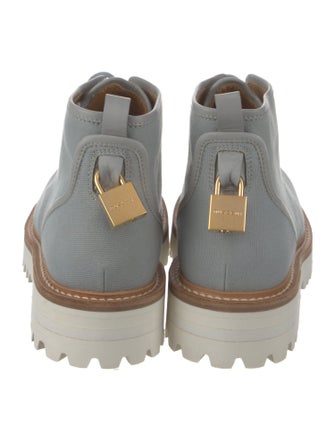 Buscemi Canvas Hiking Boots