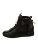 Buscemi Leather Wedge Sneakers
