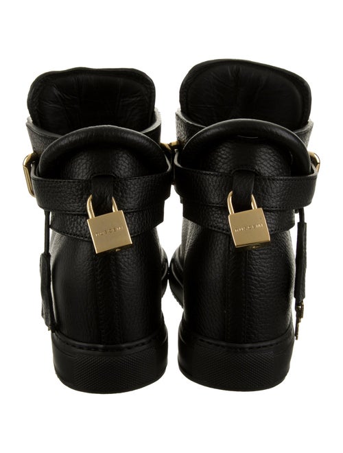 Buscemi Leather Wedge Sneakers