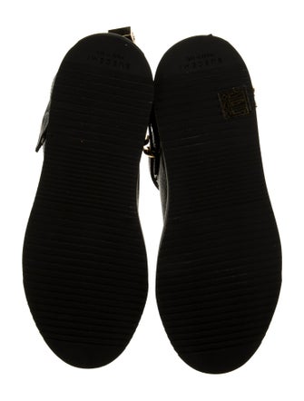 Buscemi Leather Wedge Sneakers