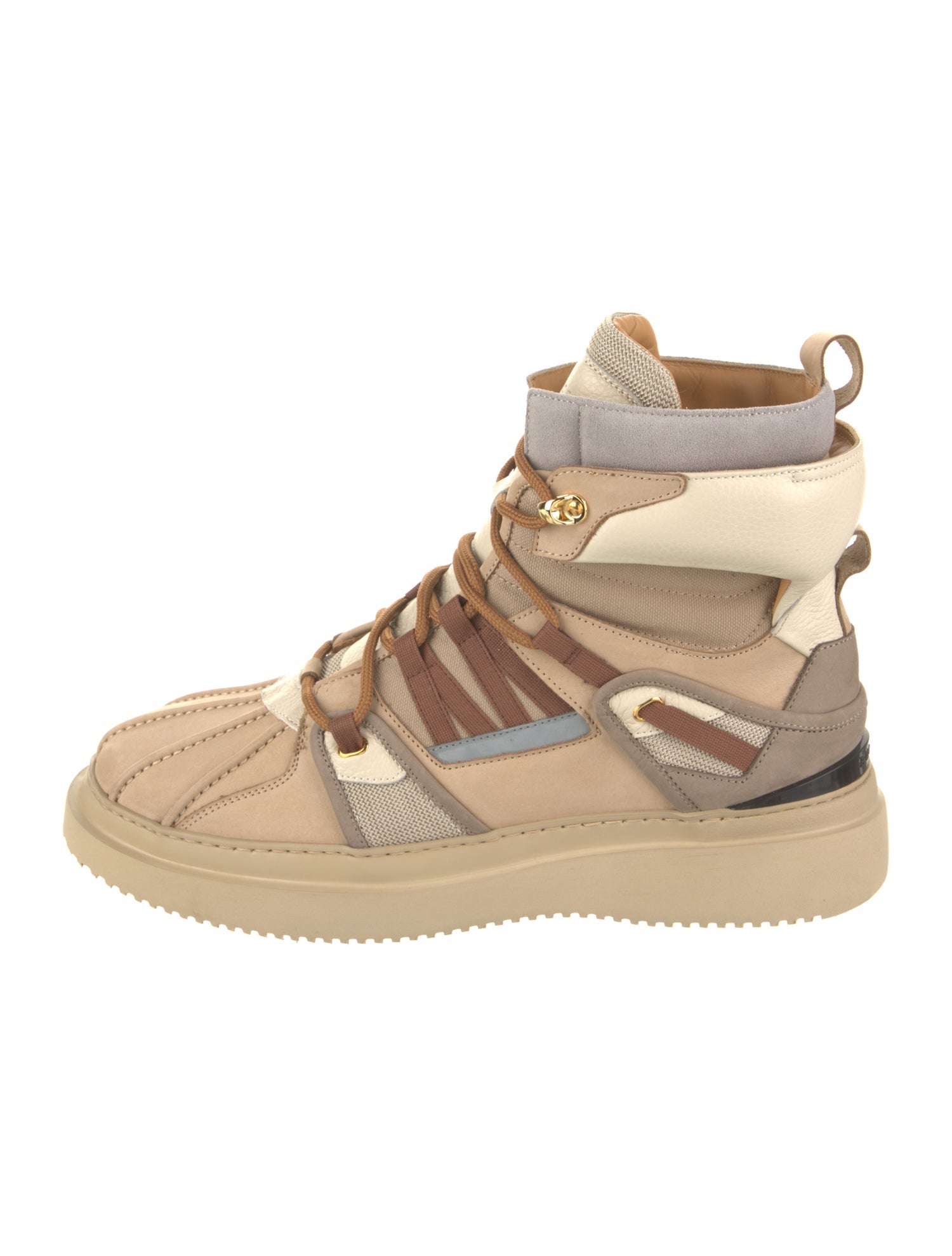 Buscemi Suede Lace-Up Boots