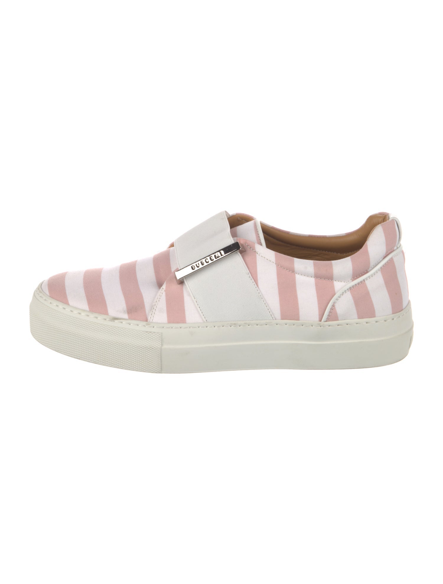 Buscemi Canvas Striped Sneakers