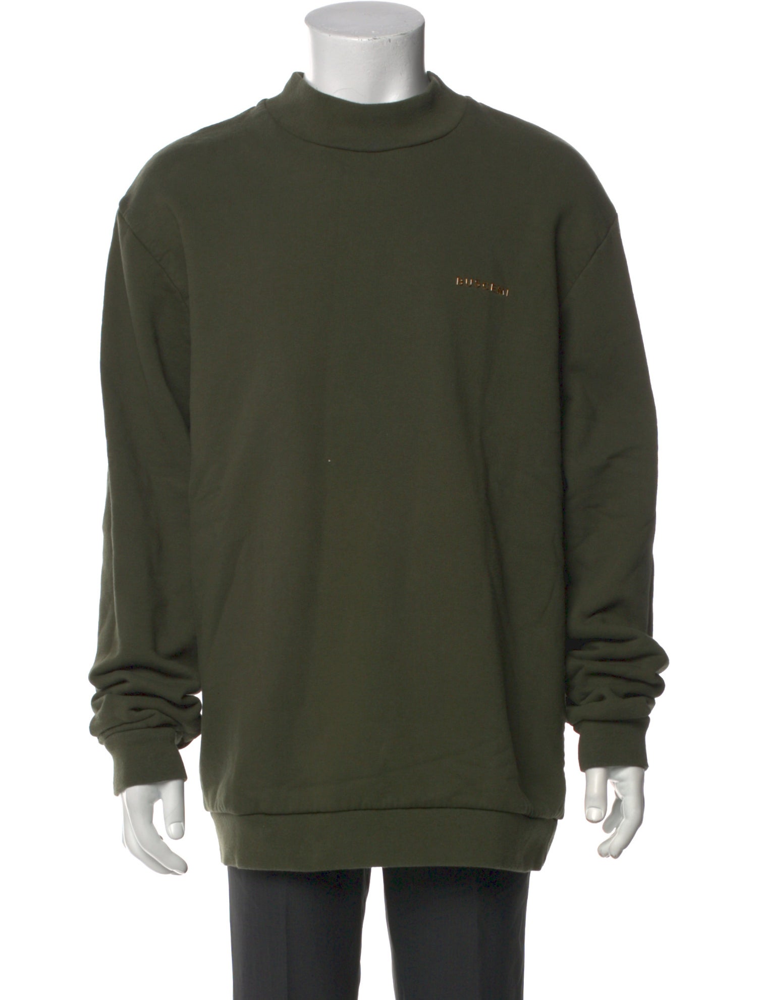 Buscemi Crew Neck Long Sleeve Sweatshirt