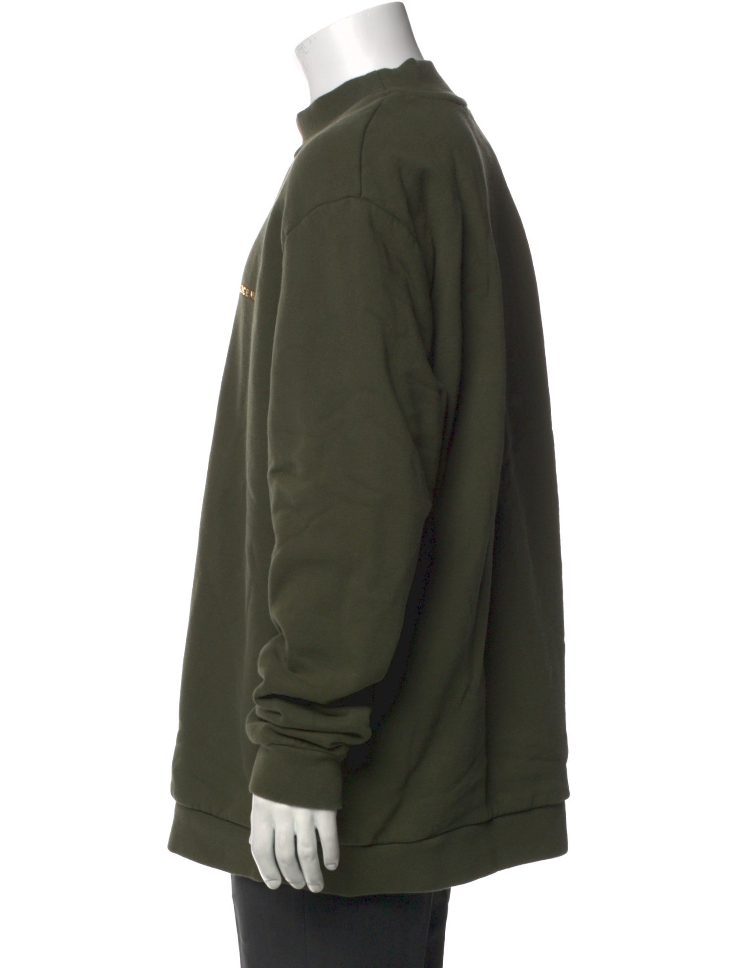 Buscemi Crew Neck Long Sleeve Sweatshirt