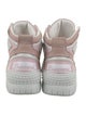 Buscemi Leather Colorblock Pattern Sneakers